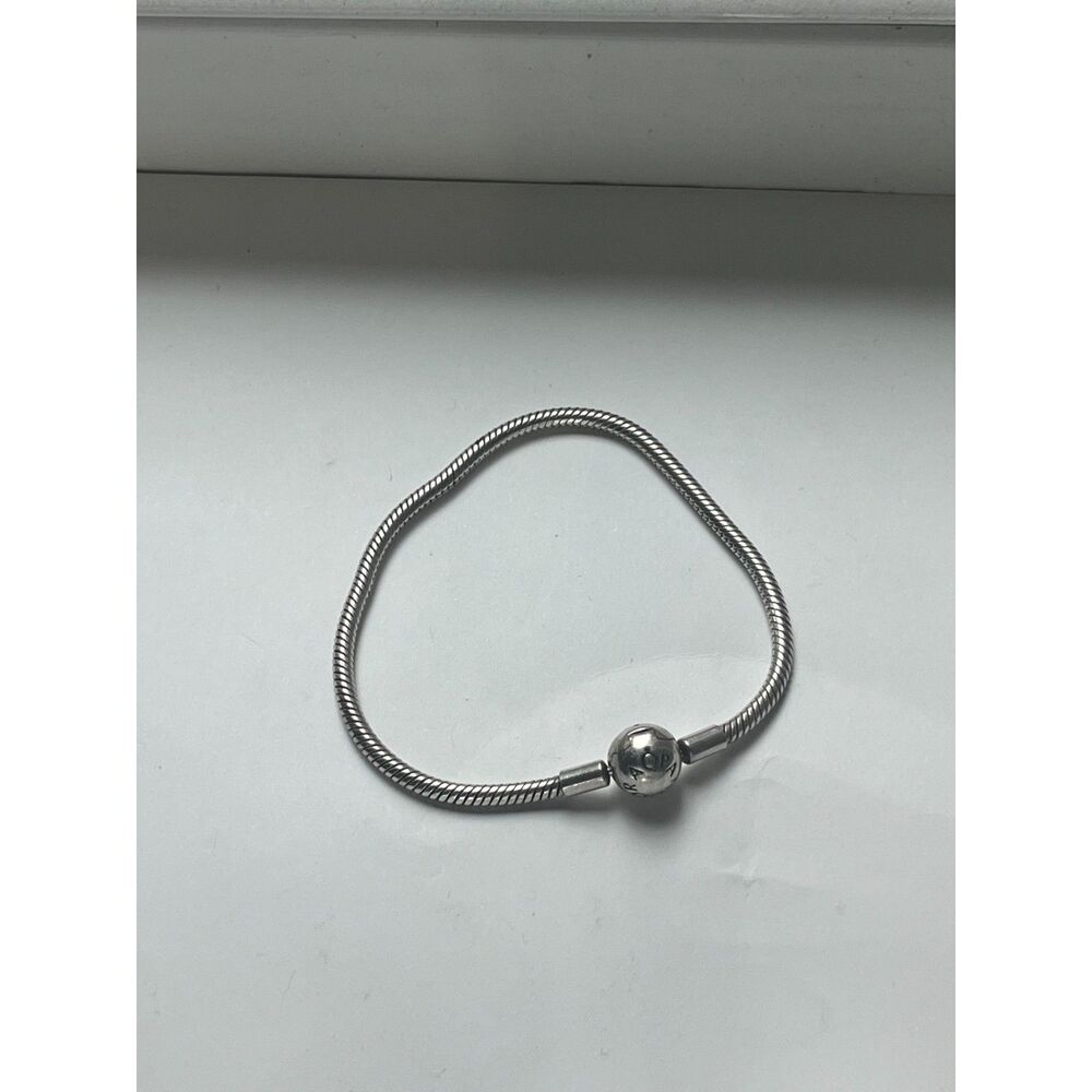 Pandora Moments Snake Chain Bracelet Sterling Silver